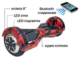 ГИРОСКУТЕР-Смартвей-Гироборд 8 Дюймів Smart Balance Lambo U6 TAO TAO APP - LED, фото 4
