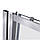 Душові двері в нішу Qtap Taurus CRM209-1.C6 90-100x185 см, скло Clear 6 мм, покриття CalcLess, фото 3