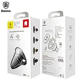 Автотримач магнітний Baseus Small Ears Series Magnetic Car Air Vent Mount Black SUER-A, фото 2