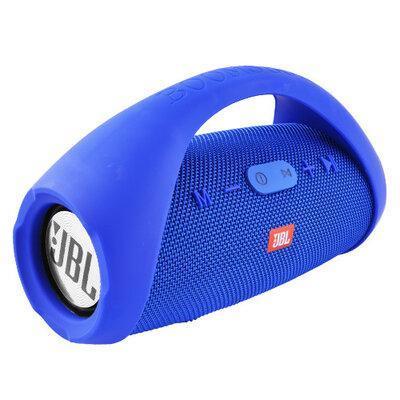 Колонка JBL MINI BOOMBOX E10 з USB, SD, FM, Bluetooth, 2-динаміками, гарна репліка JBL СИНЯ