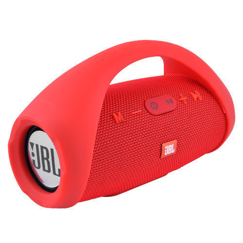 Колонка JBL MINI BOOMBOX E10 з USB, SD, FM, Bluetooth, 2-динаміками, гарна репліка JBL ЧЕРВОНА