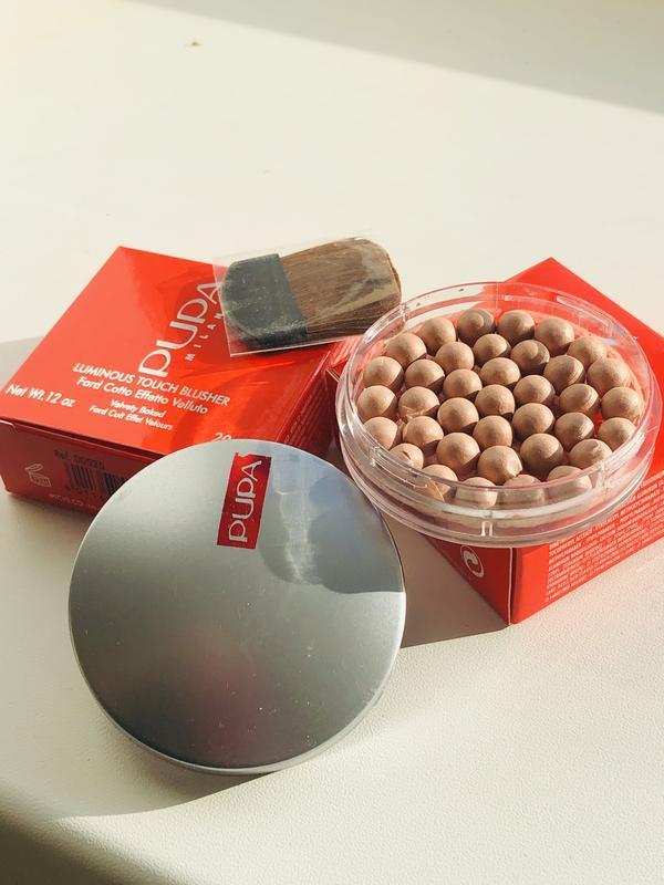 Кулькові рум'яна Pupa Milano Luminous Touch Blusher Fard Cotto Effetto Velluto