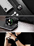 Smart Watch годинник V11, Фітнес-годинник з IPS-дисплеєм, тонометр, пульсометр, крокомір, фото 10