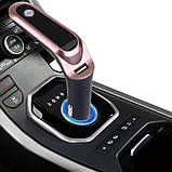 FM модулятор для авто Car S7 (4 в 1) Bluetooth + USB + microSD, трансмітер для авто, автомобільний плеєр, фото 7