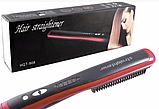 Електрична гребінець-випрямляч ASL 908 Hair Straightener, фото 3