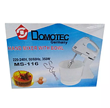 Міксер З Чашею Потужний Domotec MS-116, фото 3