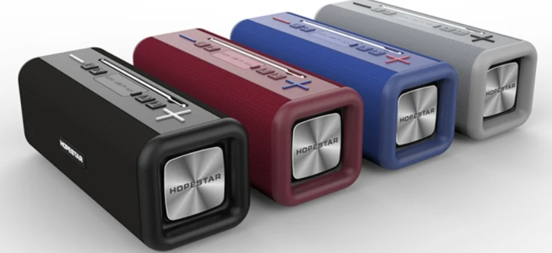 Портативна колонка Bluetooth HOPESTAR T9 вологостійка тканинна