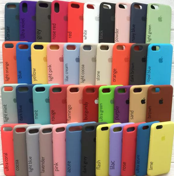 Чохол Silicone Case Apple iPhone 6, 6s, 6 plus, 6s plus, 7 plus, 8 plus, 7, 8, X, Xs, Xr, Xs Max