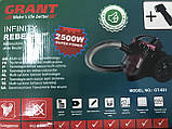 Колбовый Потужний пилосос Grant GT-651 (3,0 L/ 2500W), фото 7