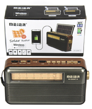 Якісне Радіо на сонячній батареї Meier M-520BT-S