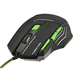 Мишка ігрова UKC GAMING MOUSE + PAD X7S 7D з килимком / Комп'ютерна ігрова мишка з LED-підсвіткою, фото 5