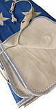 Простирадло електричне Electric Blanket 150х180 см (зірка, Біле), фото 3