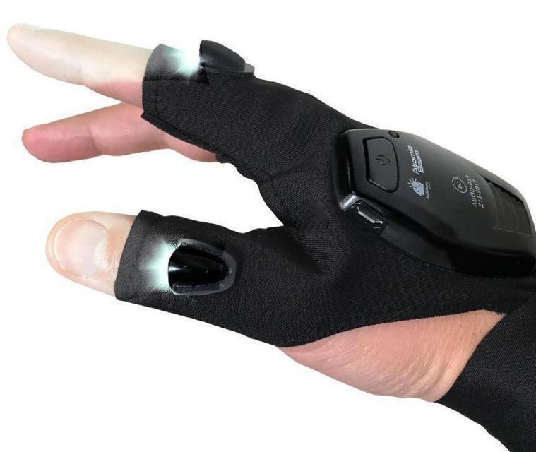 Рукавичка з підсвічуванням на пальцях Hands Free