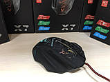 Ігрова мишка X7 4800 dpi з LED підсвічуванням USB 2.0 GAMING MOUSE, фото 5