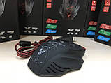 Ігрова мишка X7 4800 dpi з LED підсвічуванням USB 2.0 GAMING MOUSE, фото 8