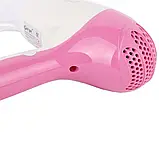 Професійний компактний фен для сушіння волосся Gemei GM 1711 / Дорожній фен для волосся, фото 2