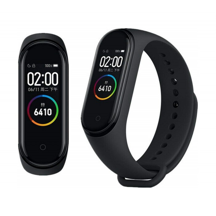 Фітнес-браслет з кольоровим дисплеєм діагоналлю 0.95 дюймів Xiaomi Mi Band 4 Black CN