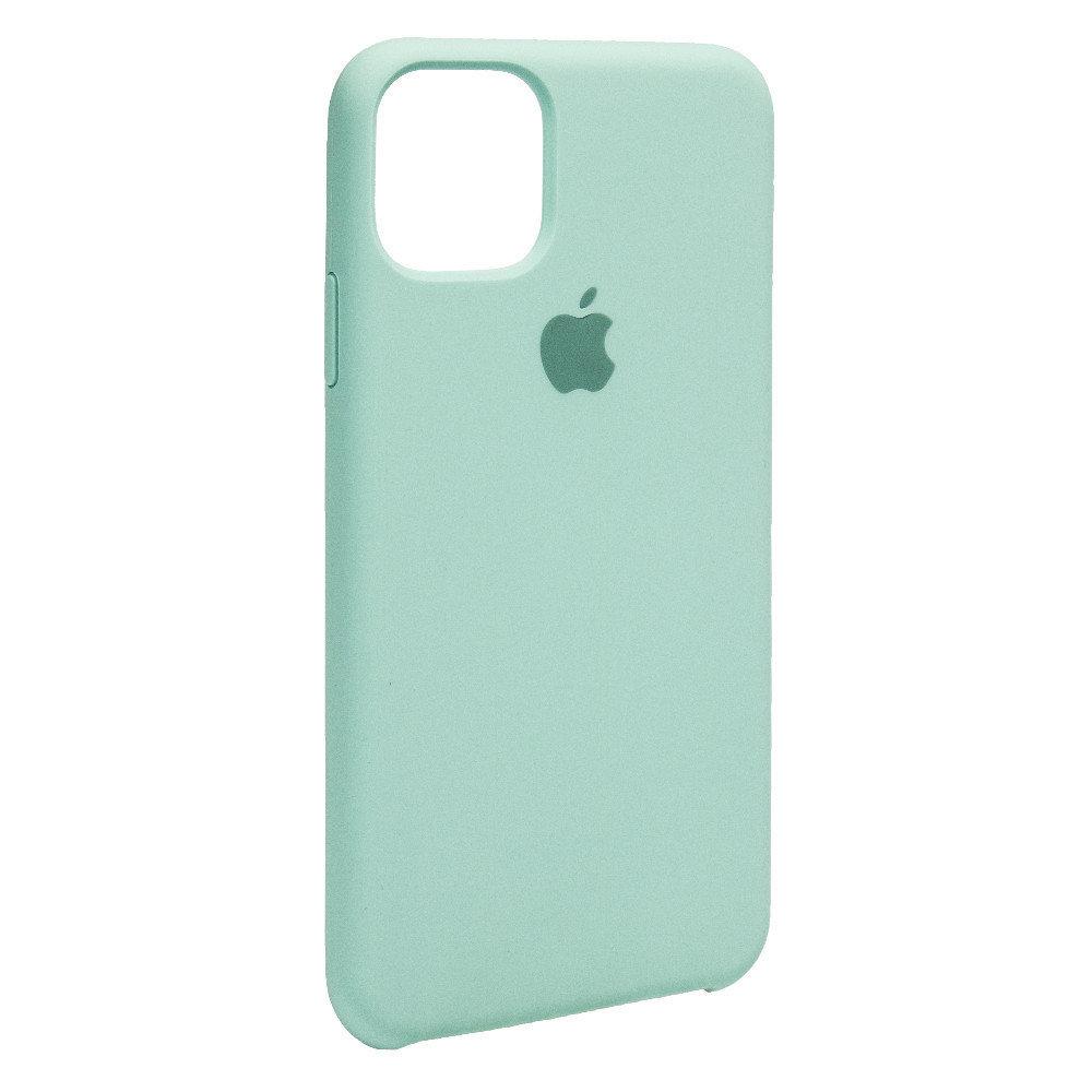 Силіконовий Чохол Накладка Original Silicone Case High Copy — iPhone 11 Pro Max — Sea Blue (21)