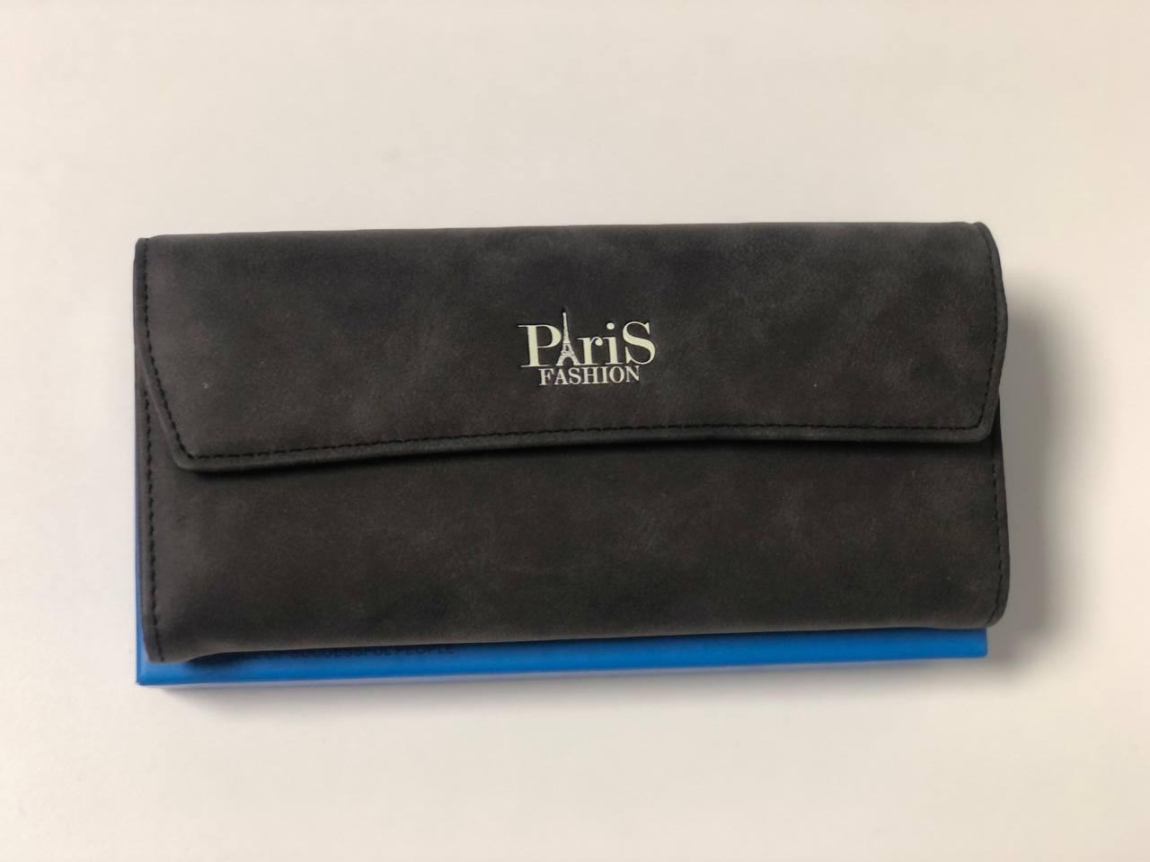 Кошелик для жінок з екожі Paris Fashion Black, фото 1