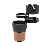 Багатофункціональний Органайзер холдер для склянок автомобільний 5в1 Car holder 5in1. Краща Ціна!, фото 3