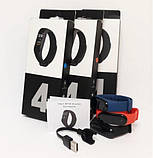 Фітнес-годинник М4, смарт браслет smart watch, аналог mi band 4, трекер, сенсорні фітнес годинник, фото 8