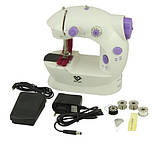 Настільна, компактна Швейна Швейна машинка Sewing machine 202. Краща Ціна!, фото 5