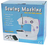 Настільна, компактна Швейна Швейна машинка Sewing machine 202. Краща Ціна!, фото 7