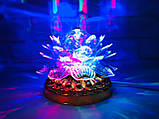 Яскрава, Обертається диско лампа Led full color rotating lamp світлодіодна G 0073. Краща Ціна!, фото 5