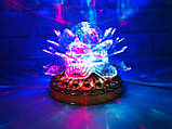 Яскрава, Обертається диско лампа Led full color rotating lamp світлодіодна G 0073. Краща Ціна!, фото 7