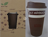 Термокружка STARBUCKS SH-D 007 Керамічна термочашка термос чашка. Краща Ціна!, фото 5