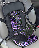 Безкаркасне автокрісло для дітей Multi Function Car Cushion, фото 9