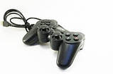 USB джойстик для ПК PC GamePad DualShock DJ-2082 з вібро 2шт Акція, фото 7
