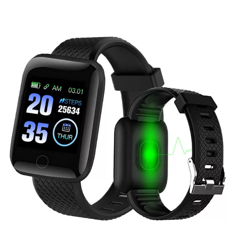 Фітнес-браслет Smart Band 116 Plus смарт годинник спортивні Акція