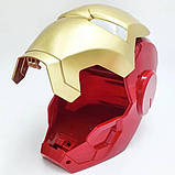 Іграшка скарбничка сейф з кодовим замком і купюропріємником для паперових грошей і монет Залізна людина UKC Iron, фото 2