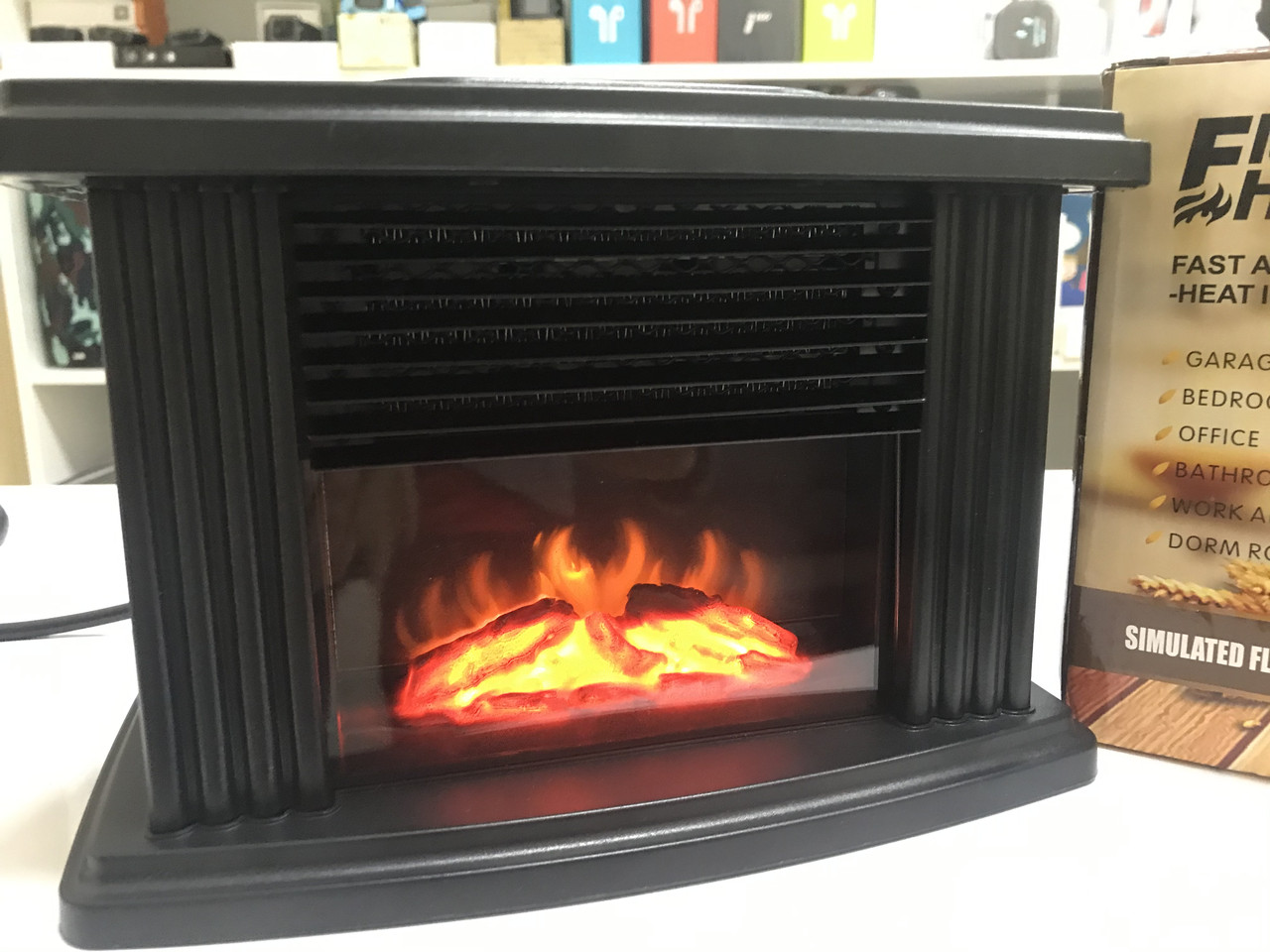 Камін обігрівач Flame Heater з ПУЛЬТОМ Краща ціна!, фото 1