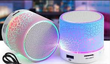 Портативна bluetooth Bass колонка S60 з LED підсвічуванням, фото 3