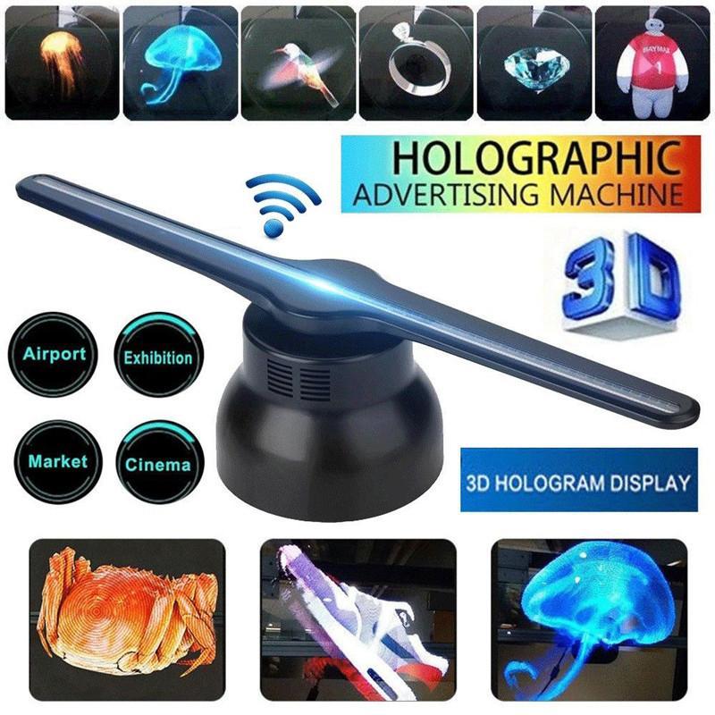 Голографічний 3D проектор вентилятор Holographic FAN 42 СМ Z1