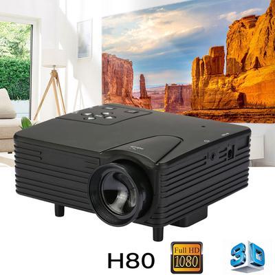 Міні проектор портативний мультимедійний Led Projector W662 H80