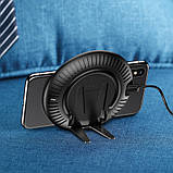 Бездротове зарядний пристрій Usams US-CD33 Wireless Fast Charging Pad with Foldable Stand V Series Black, фото 8