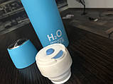Термос, пляшка для пиття, фітнес пляшка H2O BOTTLE 500ML, фото 10