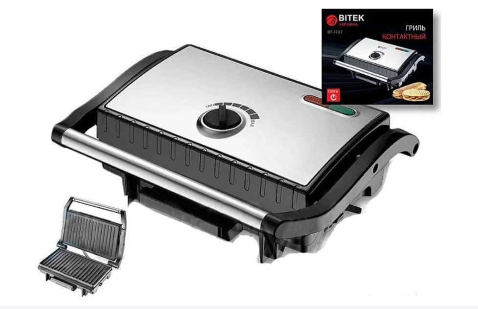 Електричний гриль BITEK BT-7407, фото 1