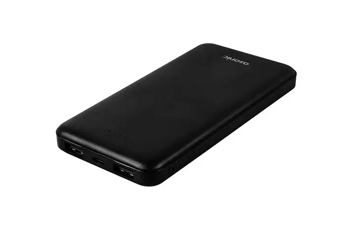 Повербанк Asonic AS-P10 10000 mAh 2*USB Чорний, фото 1