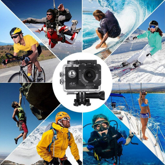 Екшн-камера Action Camera B5 WiFi 4K з водонепроникним боксом Краща ціна!