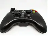 Дротовий контролер Xbox 360 Bluetooth Wireless Controller Джойстик — геймпад для ікс-бокс блютус, Чорний, фото 3