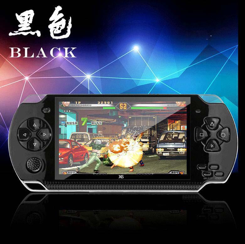 Портативна ігрова приставка консоль Psp Х6 екран 4,3" з камерою Найкраща ціна!