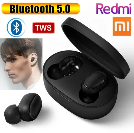 Бездротові вакуумні навушники Xiaomi Redmi AirDots Black ORIGINAL !