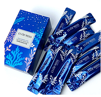 Нічна маска від сухості і заломів Luofmis Hyaluronic Acid Polypeptide Frozen Film, 4 мл