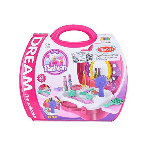 Toysz 21 Pieces Dream The Suitcase Модный набор для макияжа Play Set - Розовый - фото 2 - id-p1763272396