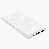 Зовнішній акумулятор Awei P35k 10000mah, powerbank, повербанк, портативний зарядний пристрій, фото 3