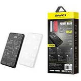 Зовнішній акумулятор Awei P35k 10000mah, powerbank, повербанк, портативний зарядний пристрій, фото 5